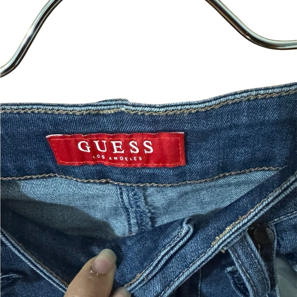 Guess Men's Dark Blue Slim Jeans - Picture 2 of 4